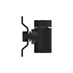 Caterpillar NPTF Flow Control Ball Valve — açılı görünüm