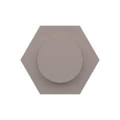 Caterpillar 3/8-16 Thread Stud Bolt — vista de três quartos