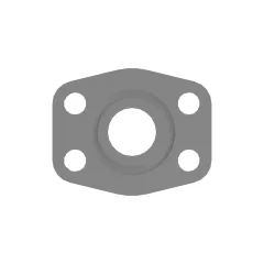 Caterpillar Flat Face Adapter — açılı görünüm