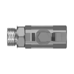 Caterpillar 1-5/6" Thread Flow Control Ball Valve — açılı görünüm