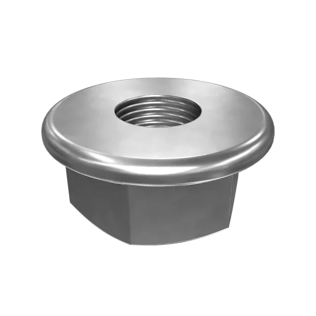 M8 x 1.25mm Hex Flange Somun