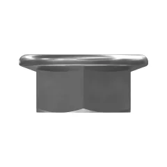 Caterpillar M8 x 1.25mm Hex Flange Somun — açılı görünüm