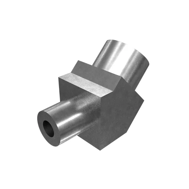 ORFS To NPTF 45 Degree Elbow Adapter