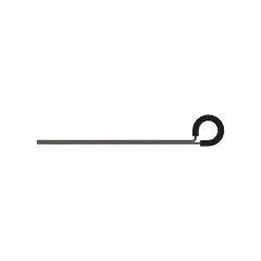 Caterpillar 7.92mm Minimum Tek Tube Ring Clip Clip — açılı görünüm
