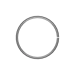 Caterpillar Cojinete de membrana interna de 31.90mm — vista en tres cuartos
