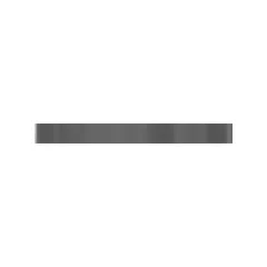 Caterpillar 3.5mm Thick Flat Hard Washer — Dreiviertelansicht