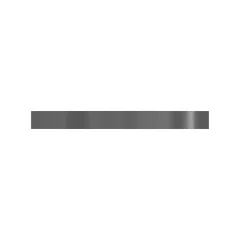 Caterpillar 3.5mm Thick Flat Hard Washer — Dreiviertelansicht