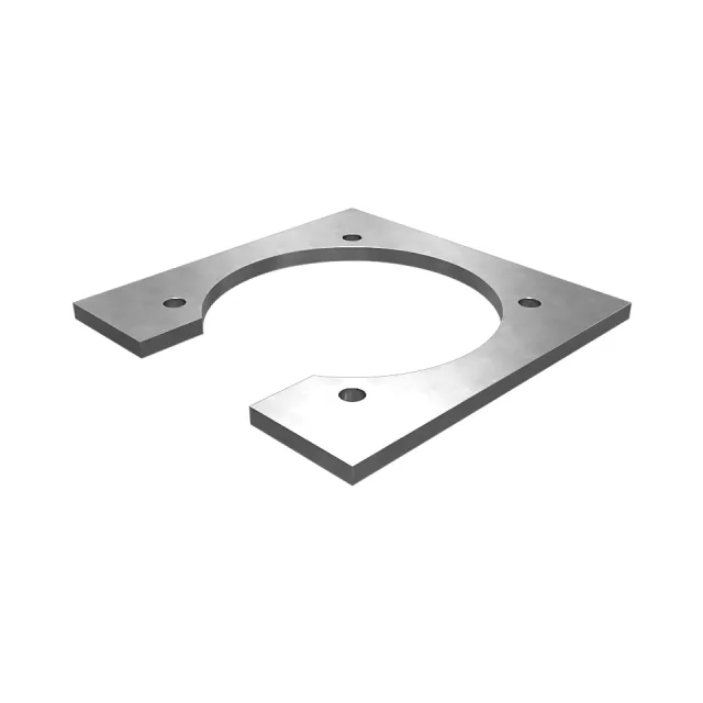 2mm Thick Four SCHRAUBBOLZEN HALTERUNG PLATTE