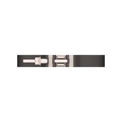 Caterpillar CÓDIGO0 Diâmetro interno Braçadeira V-Band 134.6mm — vista de três quartos