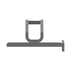 Caterpillar Window Guard Bracket — açılı görünüm
