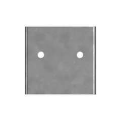 Caterpillar 3mm Thick Mounting Bracket — Dreiviertelansicht