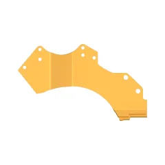 Caterpillar Sprocket Koruma Upper — açılı görünüm