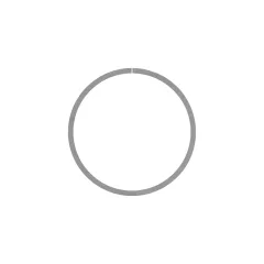 Caterpillar 101.24mm Inner Diameter Intermediate Piston RING — Dreiviertelansicht