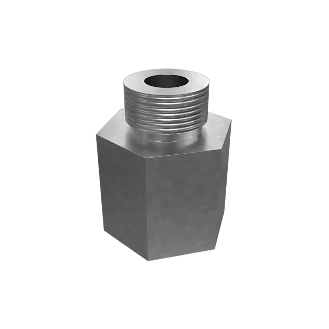 3/4-16 X 1/2-14 NPTF Hex Head Düz Adapt