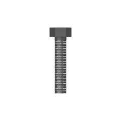 Caterpillar 38.10mm Shaft Uzunluk Dış Hexagon Çelik Bolt — açılı görünüm