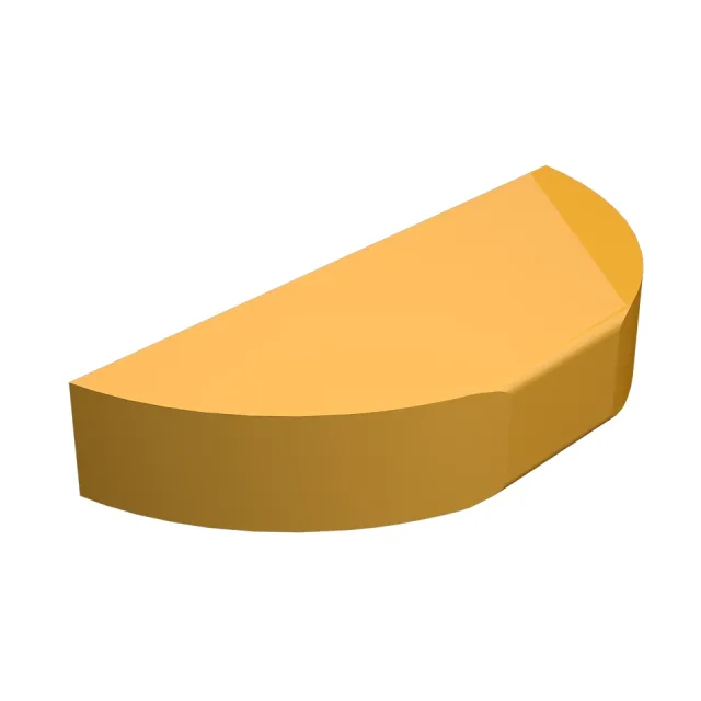 3.188mm Thick Woodruff Key
