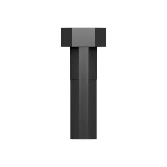 Caterpillar 1-8" Boule hexagonale externe filetée — vue de trois quarts