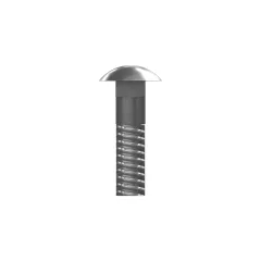 Caterpillar 1/2'-13 x 2' Carriage Bolt — açılı görünüm