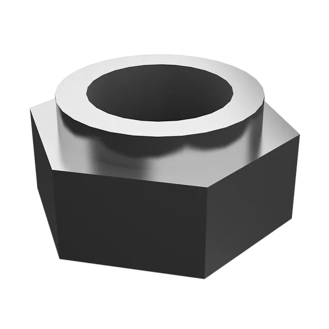 3/8''-16 Hex Weld Nut