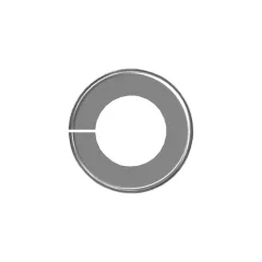 Caterpillar 12.7mmKan Double Flanged Grommet — açılı görünüm