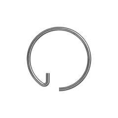 Caterpillar Anel de retenção interna da espiral de identificação 50.80mm — vista de três quartos