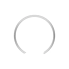 Caterpillar 75.44mm İç Parça Kilit Ring — açılı görünüm