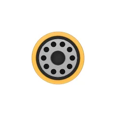 Caterpillar Engine Lube Oil Filtre — vue de trois quarts