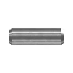 Caterpillar Pino de mola de aço entalhado longo de 25.40mm — vista de três quartos