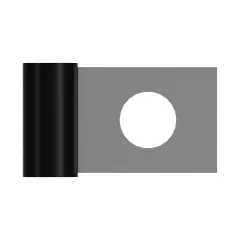 Caterpillar 3.18mm Diameter P Clip — vista de três quartos