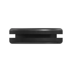 Caterpillar 25.40mm Diamètre intérieur Grommet en caoutchouc à double brange — vue de trois quarts