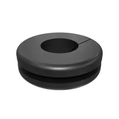 Caterpillar 25.40mm Diamètre intérieur Grommet en caoutchouc à double brange
