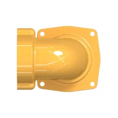 Caterpillar 80mm İç Parça Yağı Pan Elbow — açılı görünüm