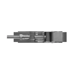 Caterpillar 97.50mm Mindest-Innendurchmesser Band V Klemme — Dreiviertelansicht