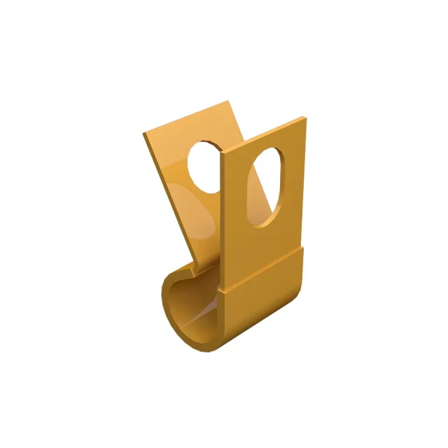 12.70mm Clip mínimo de tubo único