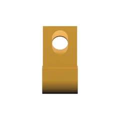 Caterpillar 12.70mm Minimum Single ROHRLEITUNG Loop Clip — Dreiviertelansicht