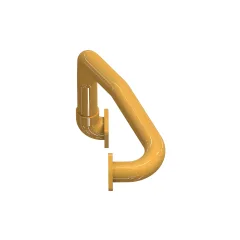 Caterpillar 72.9mm ID Brake Cooling Lines ROHRLEITUNG — Dreiviertelansicht