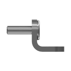 Caterpillar M10x1.5 Stud Weld Angle KONSOLE — Dreiviertelansicht