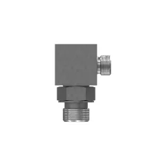 Caterpillar 3/4"x 9/16" Adaptador de codo de 90 — vista en tres cuartos