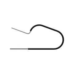 Caterpillar 25.40mm Minimum Dual Tube Loop Clip Clip — açılı görünüm