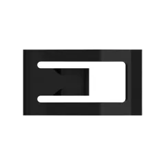 Caterpillar 9.6mm Width Trim Clip — açılı görünüm