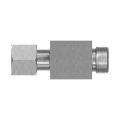 Caterpillar 13/16" X 11/16" Tee Adapter — vista en tres cuartos
