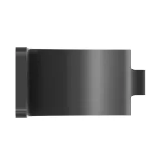 Caterpillar Clip demi-fond de tube simple — vue de trois quarts