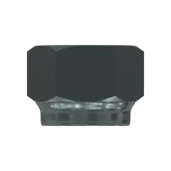 Caterpillar M6 x 1mm Hex Lock Nut — açılı görünüm