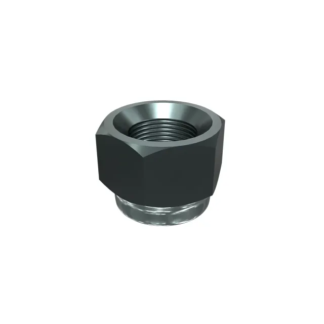 M6 x 1mm Hex Bloqueo Tuerca