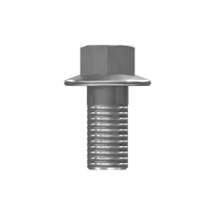 Caterpillar M10-1.5 x 20mm Flanş Başlı Altıköşe Civata — açılı görünüm