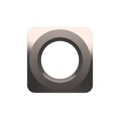 Caterpillar M20 x 2.5mm Square Nut — Dreiviertelansicht