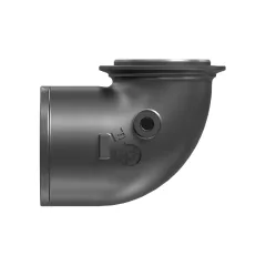 Caterpillar 107mm Dış Çapı Air Line Elbow — açılı görünüm