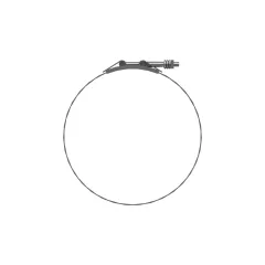 Caterpillar T Bolt Sealing Hose Clamp — açılı görünüm