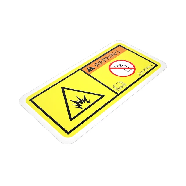 Warning Film Label