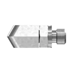 Caterpillar 11/16-16 X M12X1.5 Hex Head 90 Degrees Elbow O-Ring Adapter — Dreiviertelansicht